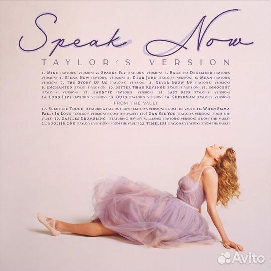 Пластинка Taylor Swift Speak Now (Coloured) (3LP)