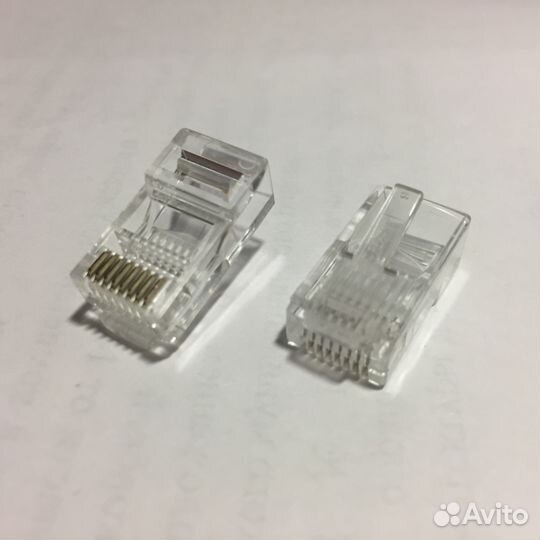 Разъем джек RJ-45 8P8C (CAT 5e)