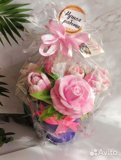 Мыльные букеты