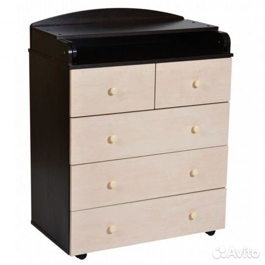 Комод ширина 80/5 ящиков лдсп Ульяна