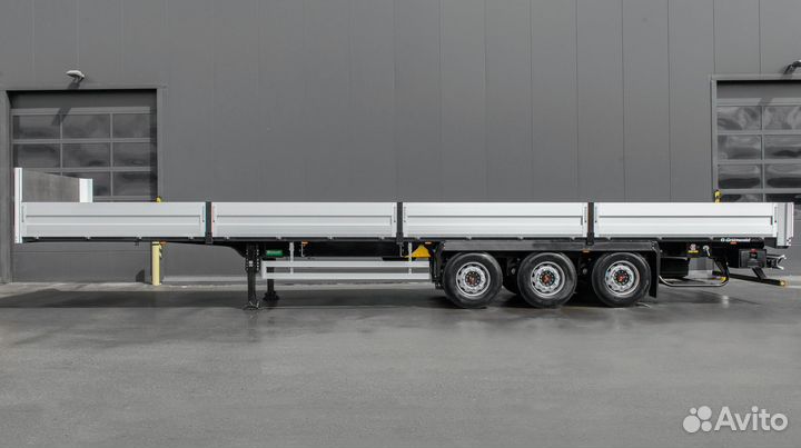 Полуприцеп бортовой Grunwald Gr.OS, 2023