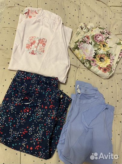 Вещи пакетом на девочку 128