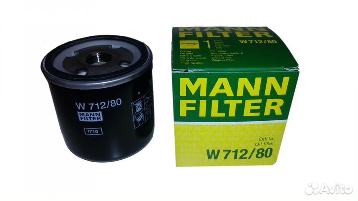 Mann W712/80 масляный фильтр