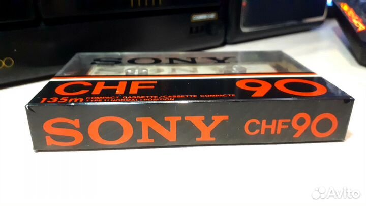 Аудиокассета sony chf 90