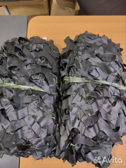 Маскировочная сеть черная 3 на 5 метров