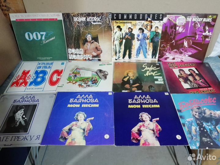 Зарубежная музыка на виниле