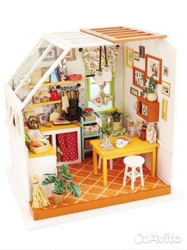 Румбокс кухня Diy House/Конструктор с подсветкой