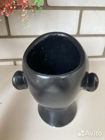 Кашпо керамическое