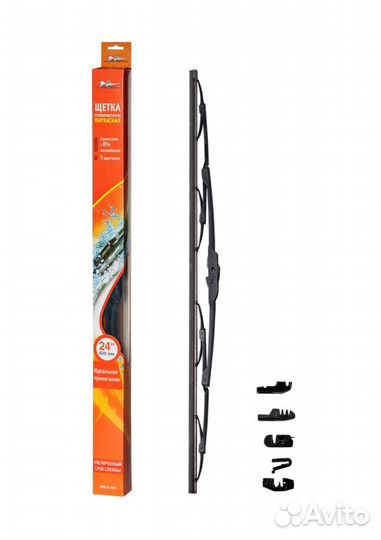 Щетка стеклоочистителя каркасная 600мм (24