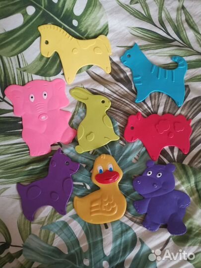 Игрушки для ванной на присосках