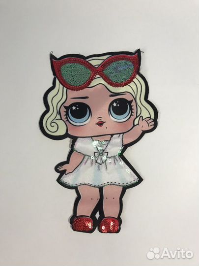 Нашивки - кукла Лол, 20 см