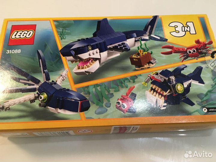 Lego Creator 31088 Обитатели морских глубин