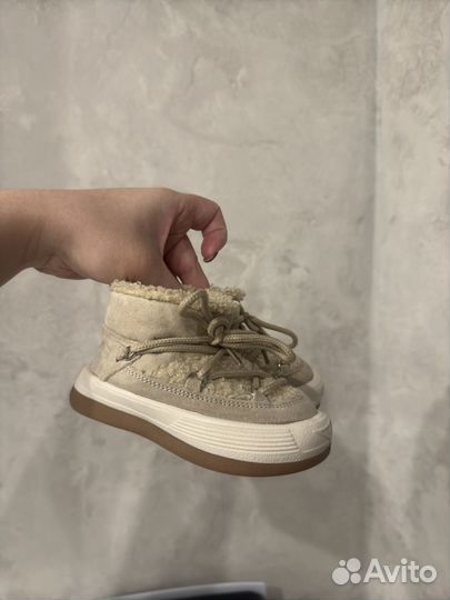 Ботинки утепленные 19