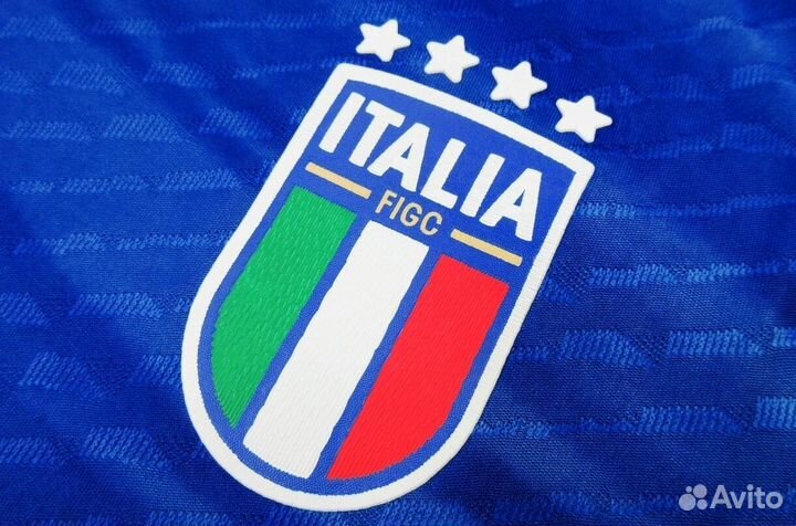 Футболка игровая гостевая Сборная Италии сезон 22