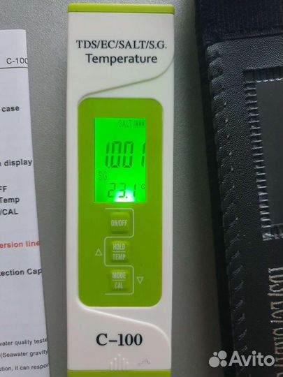 Тестер качества воды С-100