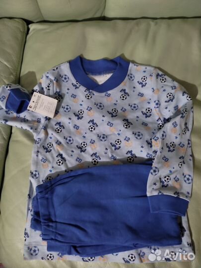 Пижама для мальчика новая 86