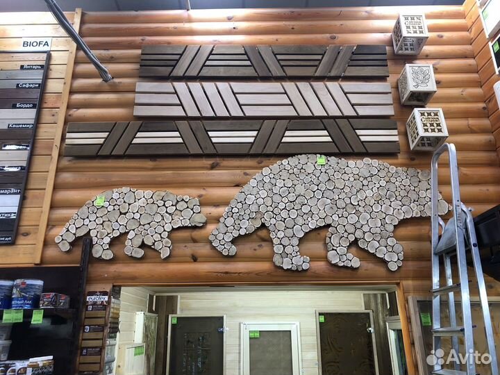 Знаки зодиака из можжевельника