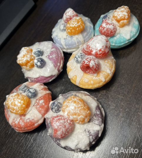 Мыло ручной работы, капкейки, подарок девушке