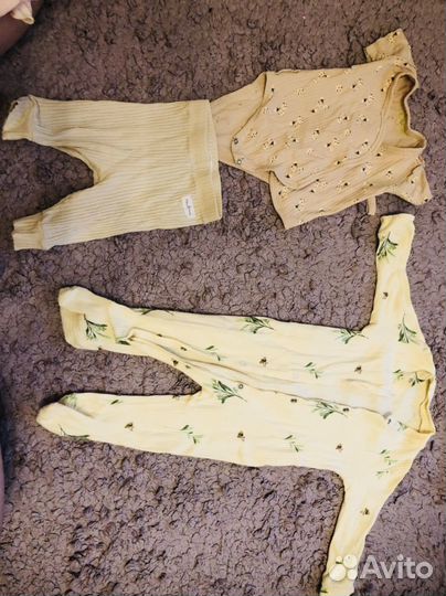 Вещи пакетом на девочку 56 62