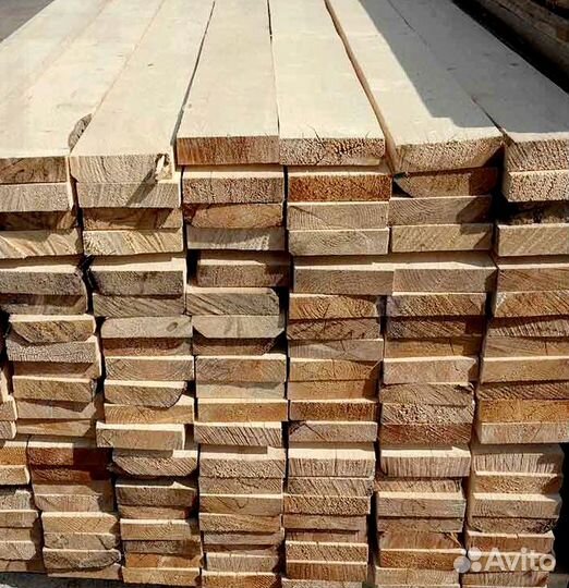 Доска обрезная строительная 50х100