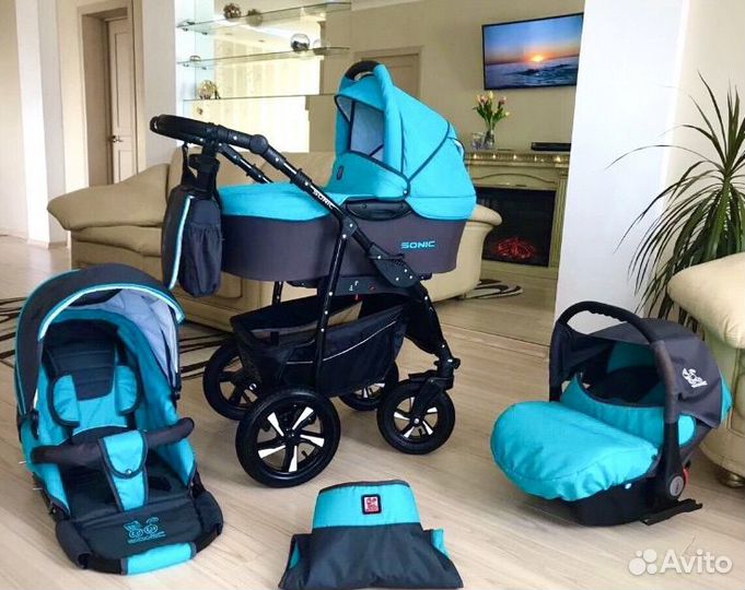 Коляска 3 в 1 Verdi Sonic (новая)