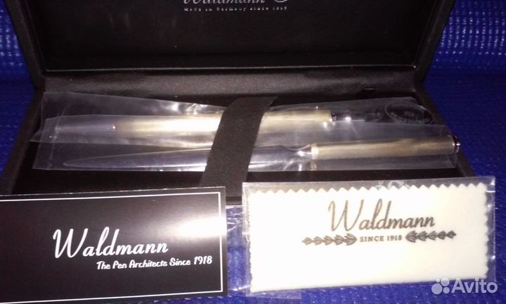 Серебряная ручка и нож Waldmann (Германия)