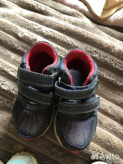 Обувь пакетом на мальчика 21-22 размера