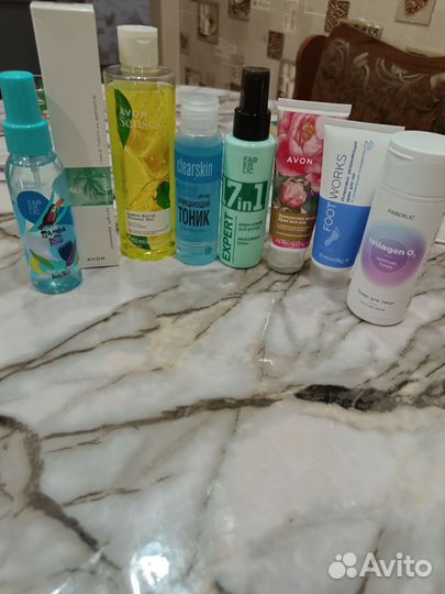 Косметика Avon и faberlic