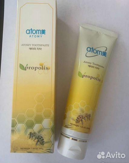 Зубная паста атоми