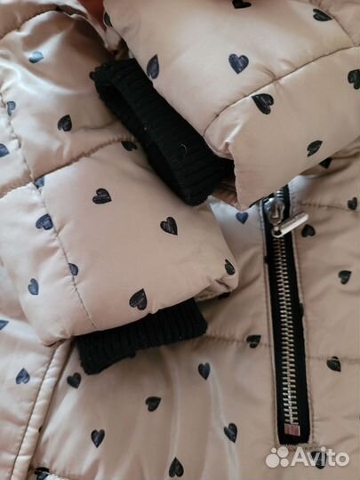 Куртка зимняя для девочки 5-6л 122-128