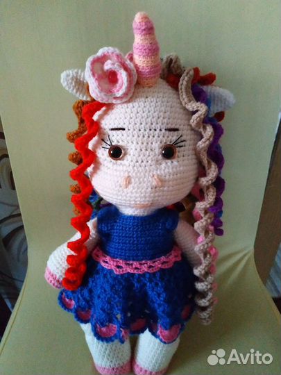 Вязаные игрушки ручной работы