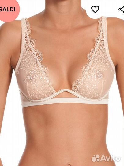 Бюстгальтер 80C с вышивкой Швейцария