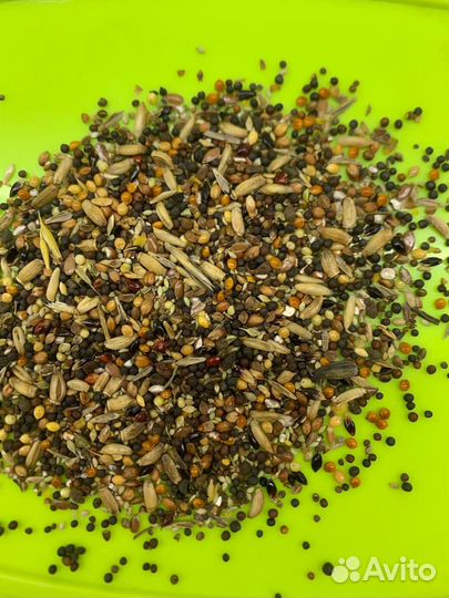 Корм для птиц.Смеси для лесных птиц.Семена трав
