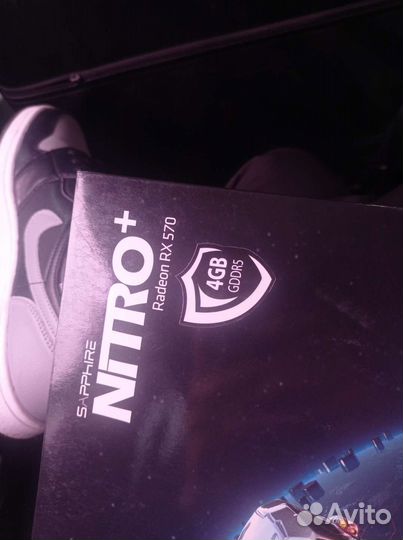 Видеокарта rx 570 4gb nitro