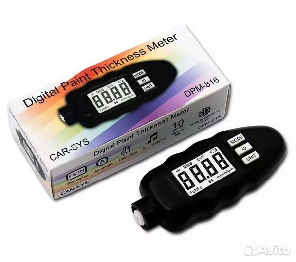 Толщиномер аренда, профессиональный краскомер