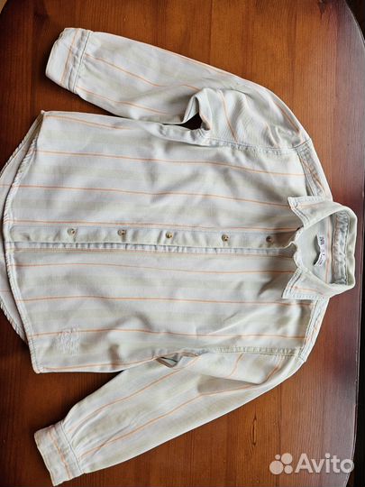 Рубашка zara для мальчика 134 см