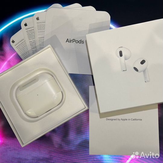 Apple AirPods 3 Гироскоп Гарантия Доставка Чехол