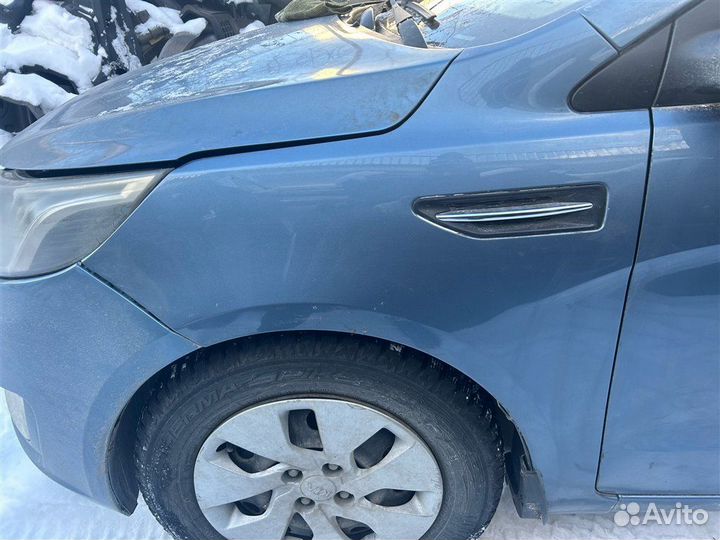 Крыло переднее левое Kia Rio 3 QB G4FC 2014