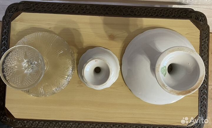 Вазы. Фруктовницы Кузнецов старинные