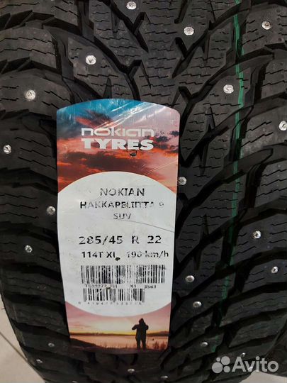 Nokian Tyres Hakkapeliitta 9 SUV 285/45 R22 114T