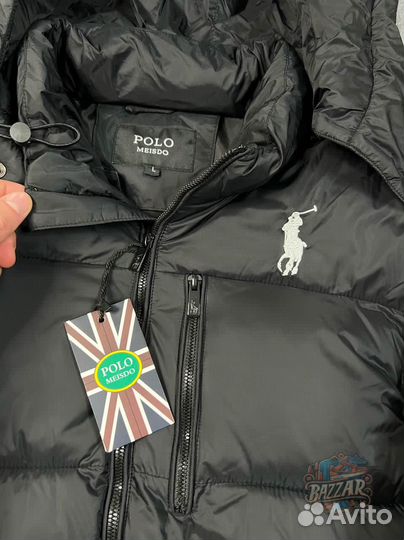 Пуховик мужской polo ralph lauren куртка