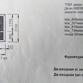 Окна и входная дверь пвх для дома или таун-хауса