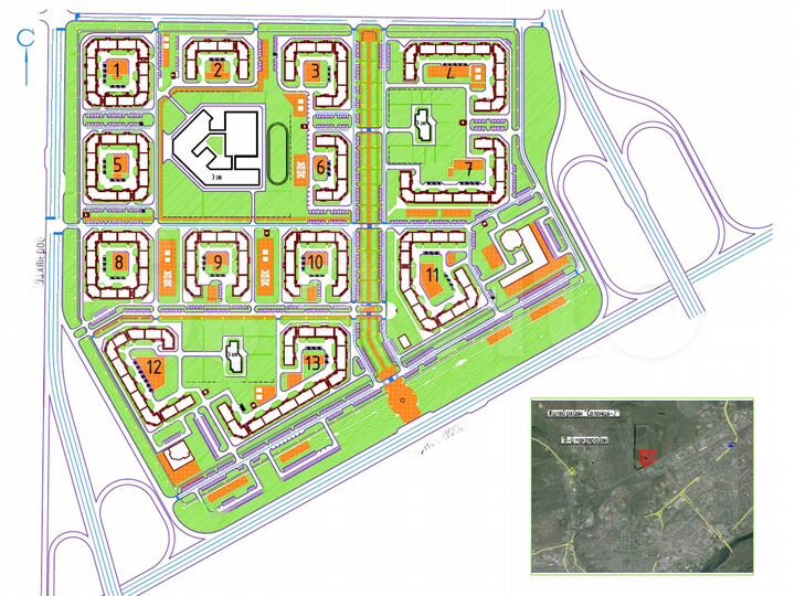 4-к. квартира, 99,5 м², 3/9 эт.