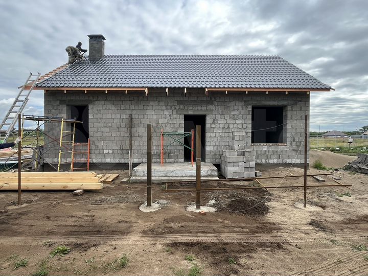 Дом 81,4 м² на участке 8 сот.