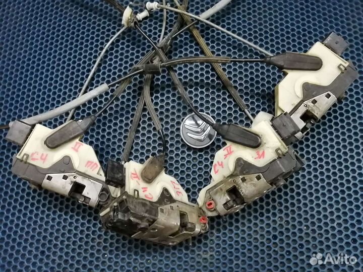 Замок двери citroen c4 b7