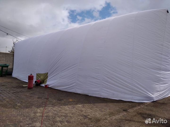 Быстровозводимый модуль. Бескаркасная палатка