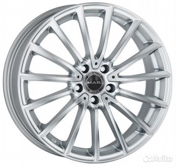 Диск MAK Komet 8х19 PCD 5х112 ET 33 DIA 66,6 Silve