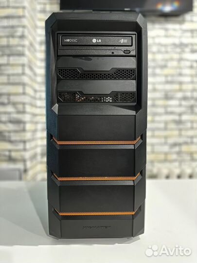 Компьютерный корпус Xigmatek Asgard 382 Orange