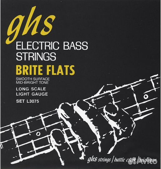 Струны для бас-гитары GHS Strings L3075