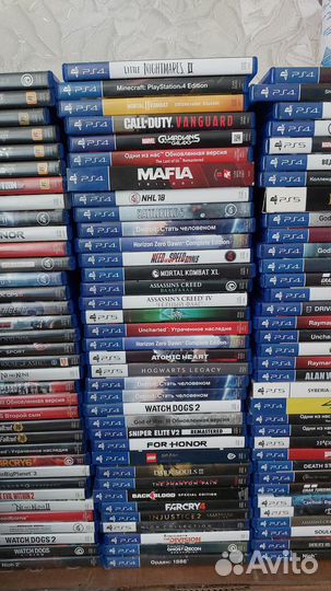 130 игр рс4 и рс5 можно продажа обмен
